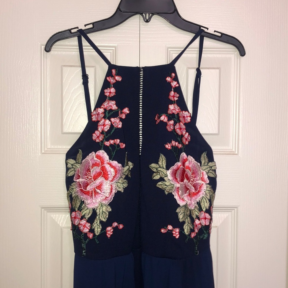 Beatiful Blue maxi dress with shorts